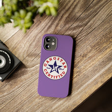 Load image into Gallery viewer, G*C logo -Slim Phone Cases - (purple)
