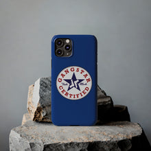 Load image into Gallery viewer, G*C logo -Slim Phone Cases (blue)
