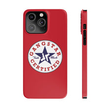 Load image into Gallery viewer, G*C logo -Slim Phone Cases (red)
