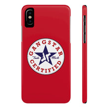 Load image into Gallery viewer, G*C logo -Slim Phone Cases (red)
