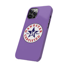 Load image into Gallery viewer, G*C logo -Slim Phone Cases - (purple)
