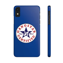 Load image into Gallery viewer, G*C logo -Slim Phone Cases (blue)
