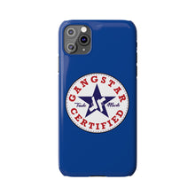 Load image into Gallery viewer, G*C logo -Slim Phone Cases (blue)
