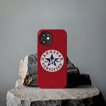 Load image into Gallery viewer, G*C logo -Slim Phone Cases (red)
