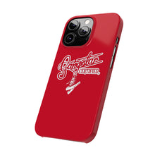 Load image into Gallery viewer, G*C script -Slim Phone Cases (red)
