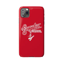 Load image into Gallery viewer, G*C script -Slim Phone Cases (red)
