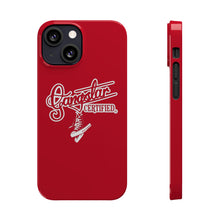 Load image into Gallery viewer, G*C script -Slim Phone Cases (red)
