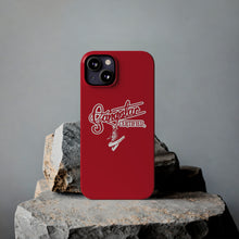 Load image into Gallery viewer, G*C script -Slim Phone Cases (red)
