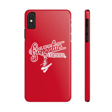 Load image into Gallery viewer, G*C script -Slim Phone Cases (red)
