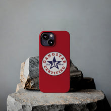 Load image into Gallery viewer, G*C logo -Slim Phone Cases (red)
