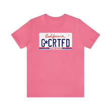 Load image into Gallery viewer, Cali plate G*Crtf&#39;d logo t-shirt
