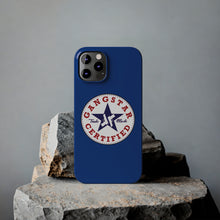 Load image into Gallery viewer, G*C logo -Slim Phone Cases (blue)
