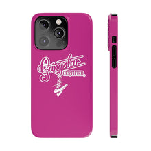 Load image into Gallery viewer, G*C script -Slim Phone Cases (hot pink)
