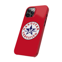 Load image into Gallery viewer, G*C logo -Slim Phone Cases (red)
