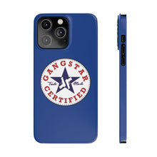 Load image into Gallery viewer, G*C logo -Slim Phone Cases (blue)
