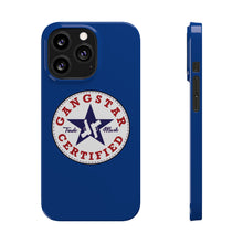 Load image into Gallery viewer, G*C logo -Slim Phone Cases (blue)
