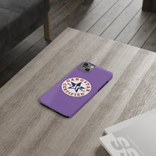 Load image into Gallery viewer, G*C logo -Slim Phone Cases - (purple)
