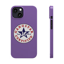 Load image into Gallery viewer, G*C logo -Slim Phone Cases - (purple)
