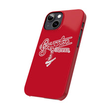 Load image into Gallery viewer, G*C script -Slim Phone Cases (red)
