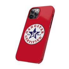 Load image into Gallery viewer, G*C logo -Slim Phone Cases (red)
