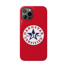 Load image into Gallery viewer, G*C logo -Slim Phone Cases (red)
