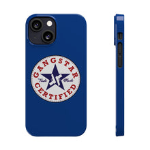 Load image into Gallery viewer, G*C logo -Slim Phone Cases (blue)
