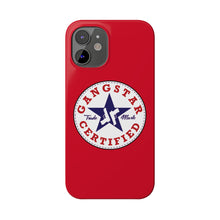 Load image into Gallery viewer, G*C logo -Slim Phone Cases (red)
