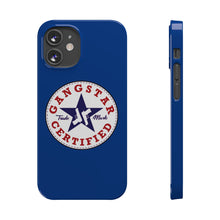 Load image into Gallery viewer, G*C logo -Slim Phone Cases (blue)
