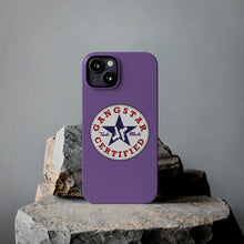 Load image into Gallery viewer, G*C logo -Slim Phone Cases - (purple)
