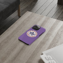 Load image into Gallery viewer, G*C logo -Slim Phone Cases - (purple)
