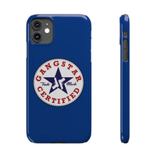 Load image into Gallery viewer, G*C logo -Slim Phone Cases (blue)
