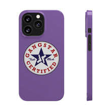 Load image into Gallery viewer, G*C logo -Slim Phone Cases - (purple)
