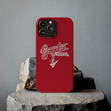 Load image into Gallery viewer, G*C script -Slim Phone Cases (red)
