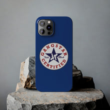 Load image into Gallery viewer, G*C logo -Slim Phone Cases (blue)
