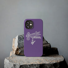 Load image into Gallery viewer, G*C script -Slim Phone Cases - (purple)
