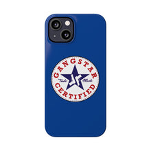 Load image into Gallery viewer, G*C logo -Slim Phone Cases (blue)
