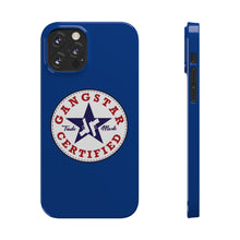 Load image into Gallery viewer, G*C logo -Slim Phone Cases (blue)
