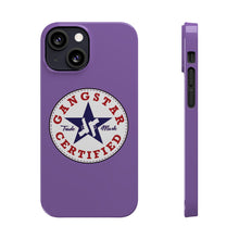 Load image into Gallery viewer, G*C logo -Slim Phone Cases - (purple)
