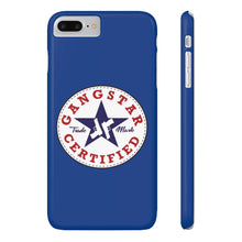 Load image into Gallery viewer, G*C logo -Slim Phone Cases (blue)
