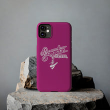 Load image into Gallery viewer, G*C script -Slim Phone Cases (hot pink)
