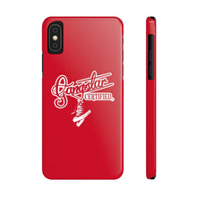 Load image into Gallery viewer, G*C script -Slim Phone Cases (red)
