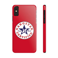 Load image into Gallery viewer, G*C logo -Slim Phone Cases (red)
