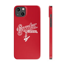 Load image into Gallery viewer, G*C script -Slim Phone Cases (red)
