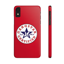 Load image into Gallery viewer, G*C logo -Slim Phone Cases (red)
