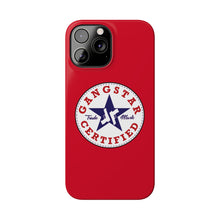 Load image into Gallery viewer, G*C logo -Slim Phone Cases (red)
