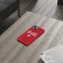 Load image into Gallery viewer, G*C script -Slim Phone Cases (red)
